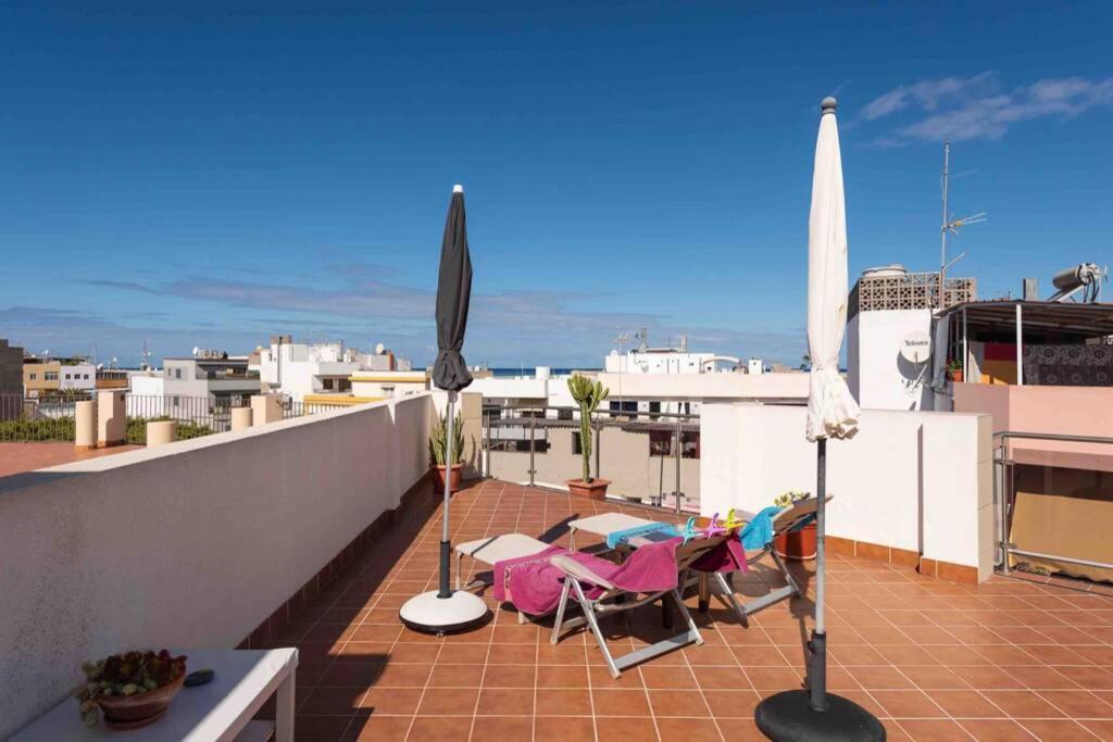 Arguineguin, En El Casco Marinero Con Sol Todo El Ano Apartment Bagian luar foto
